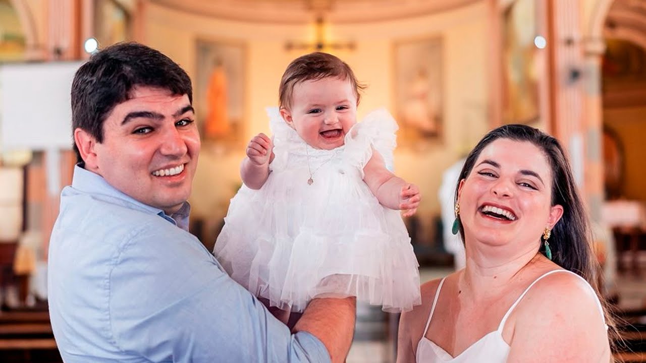 Batismo de Lilian em Igreja Matriz São José de Gália