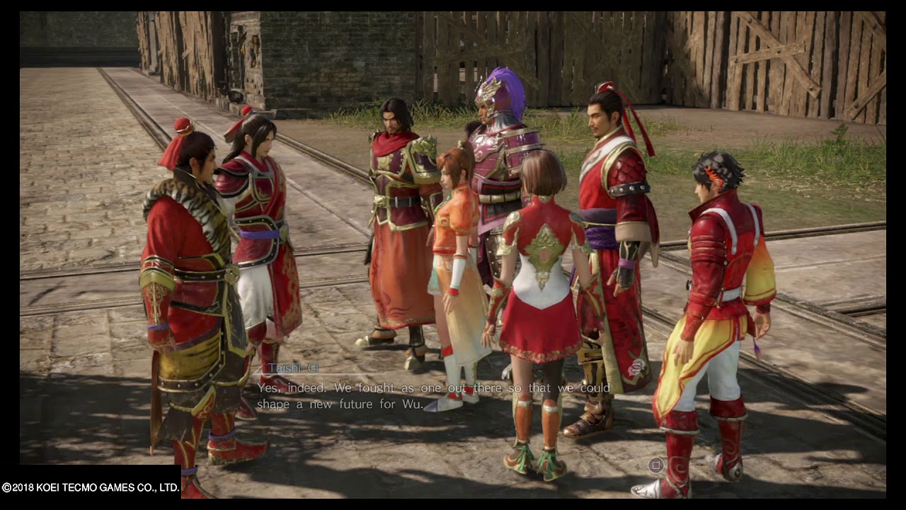 DW9 Dialogue - Sun Quan recrutting Gan Ning [ Eng Sub]
