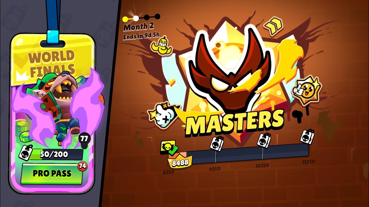Ranked Gameplay #244 - Masters 1 - Month 2  - Brawl Stars