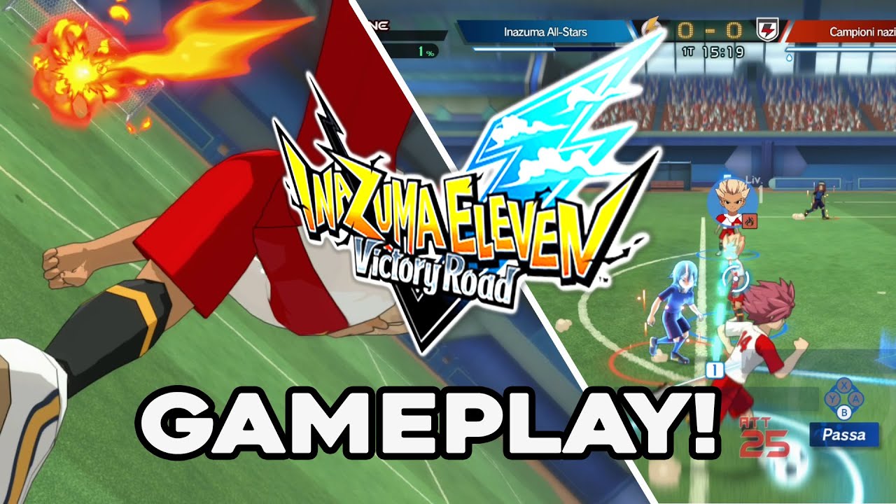 Prima partita su INAZUMA ELEVEN VICTORY ROAD!