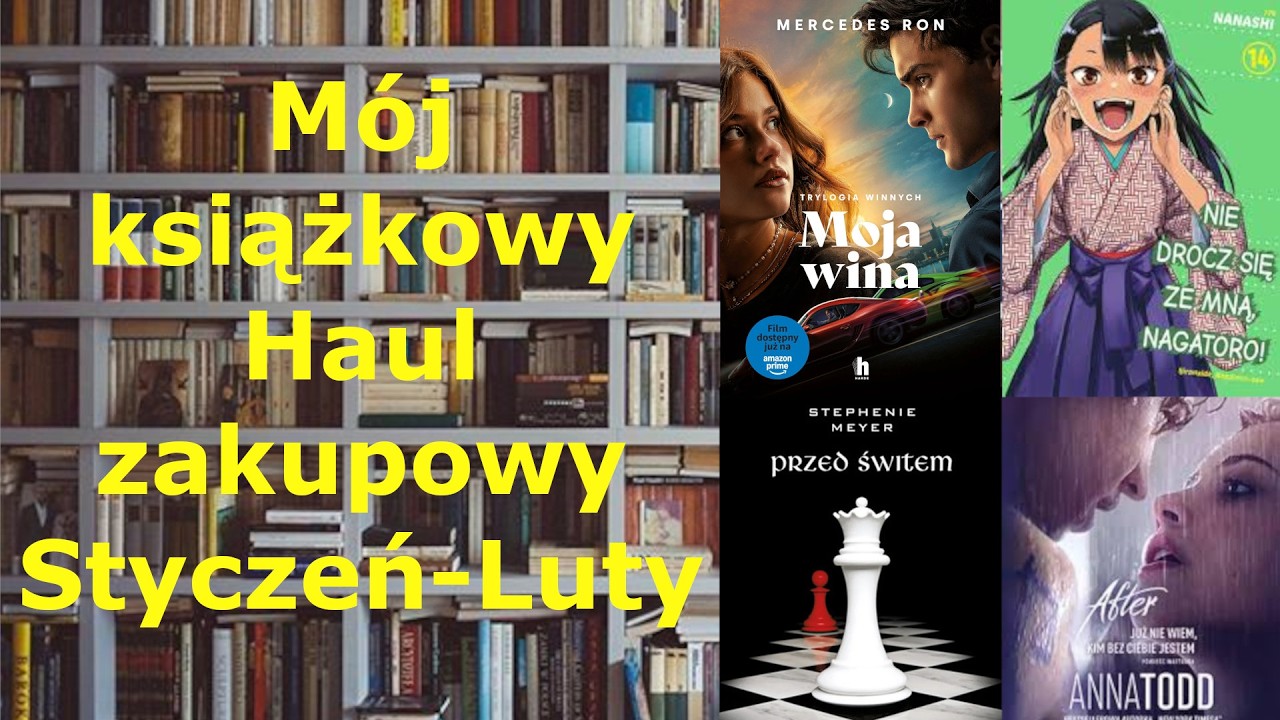 Mój Książkowy Haul Zakupowy Styczeń-Luty