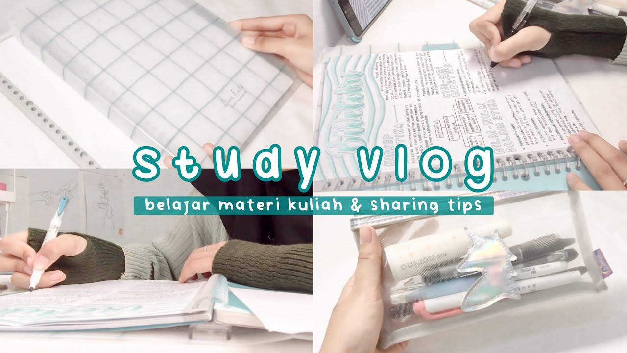 study vlog | tips ngatasin capek karena tugas sekolah yang menumpuk