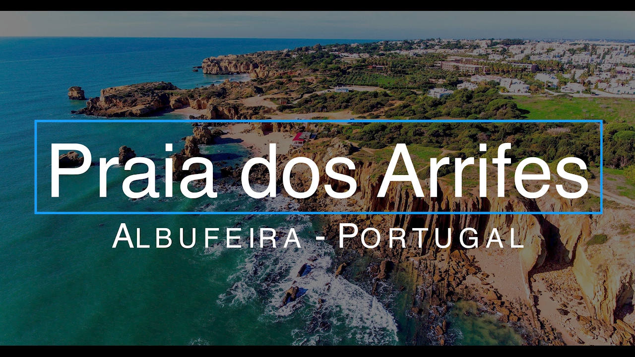 Praia dos Arrifes  - Praia de São Rafael - Drone Video 4K