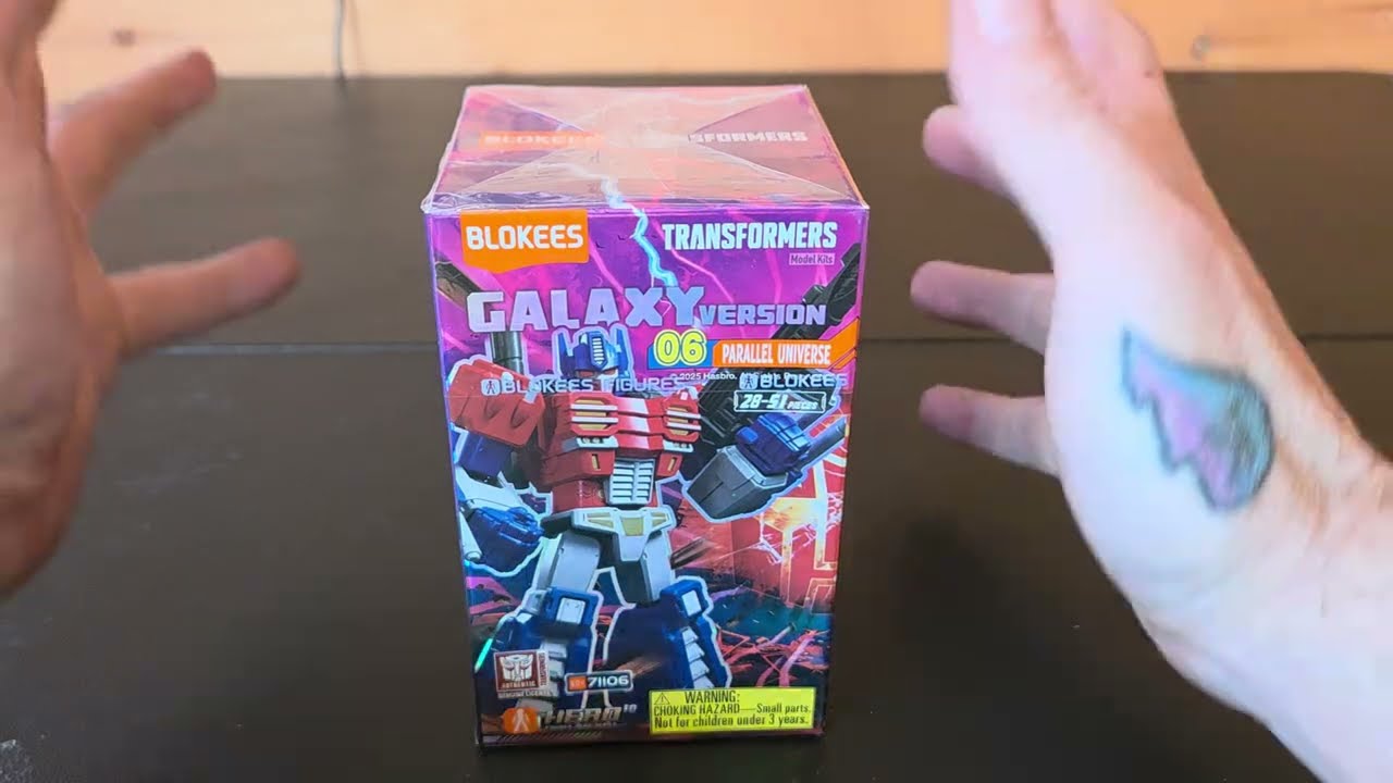 Blokees Transformers Galaxy Set 6 Unboxing