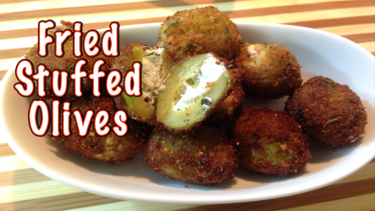 Stuffed Fried Olives