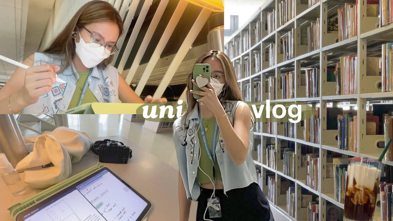 first week of college 📚 dlsu uni vlog (manila)