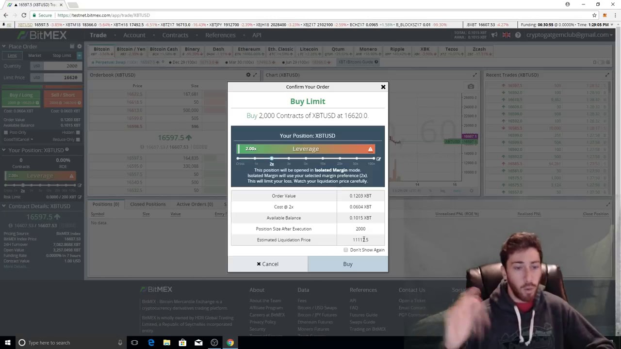 Bitmex Leverage Trading Introduction for Dummies