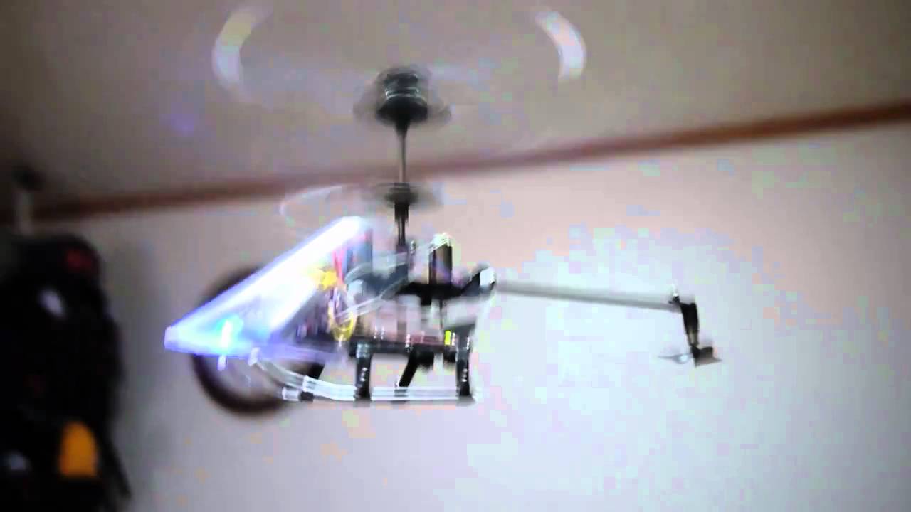 Syma S107 - DIY main blade test (29.4g)