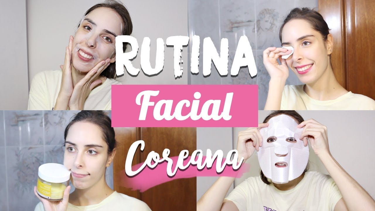 🌸💆🏼RUTINA FACIAL COREANA COMPLETA, Korean Skincare 10 Steps | Ana Park