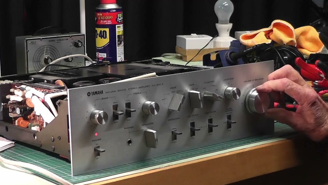 Yamaha Amplifier Repair