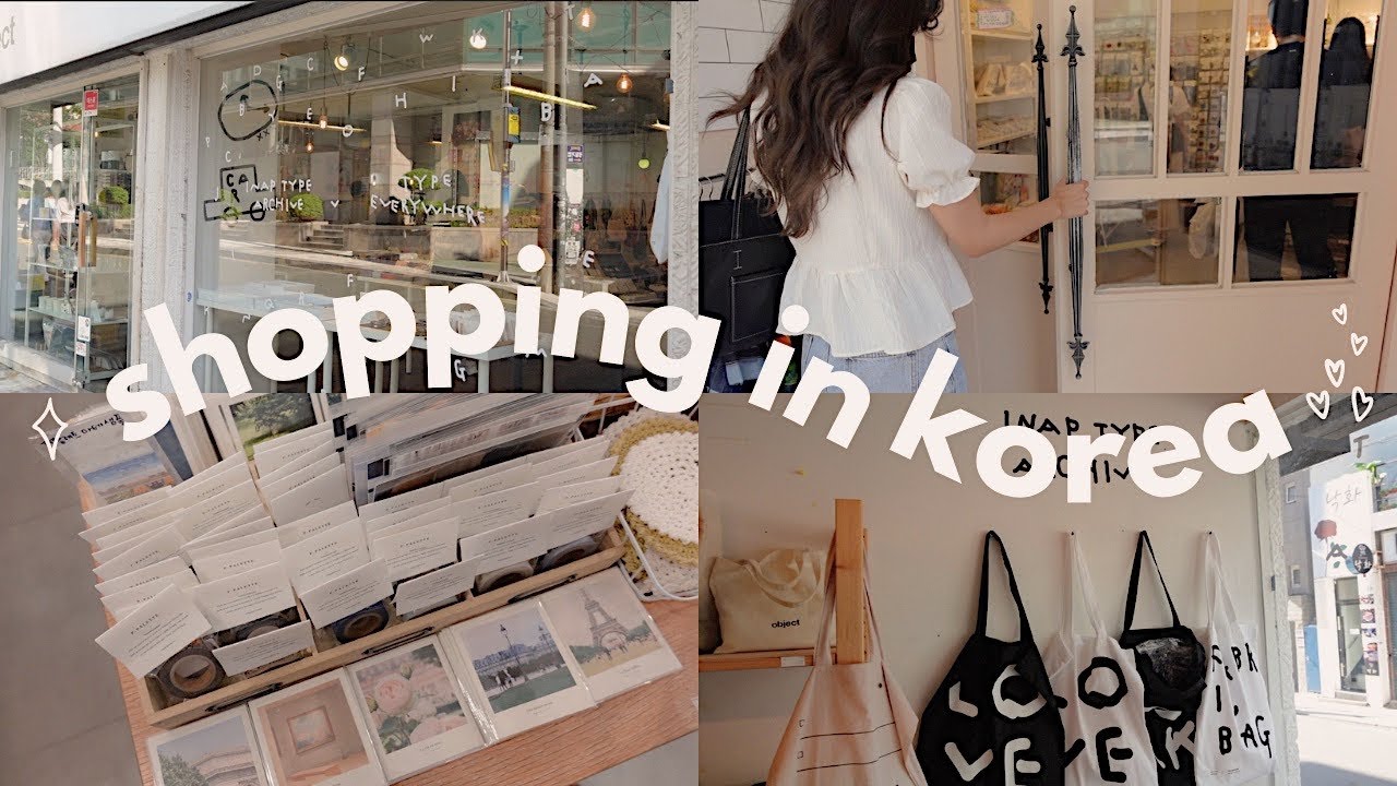 SHOPPING IN KOREA | AESTHETIC KOREAN STATIONARY HAUL✏️🇰🇷 #koreavlog #koreanstationery