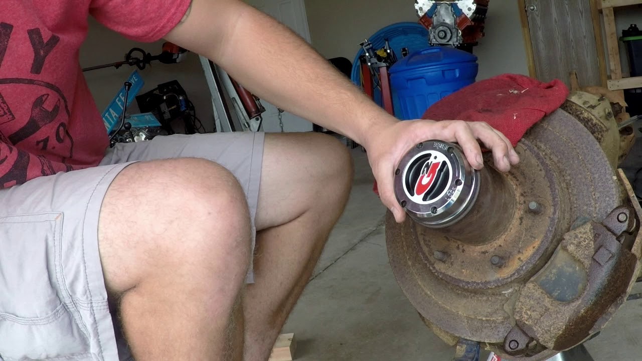 Jeep J10/Wagoneer manual hub conversion