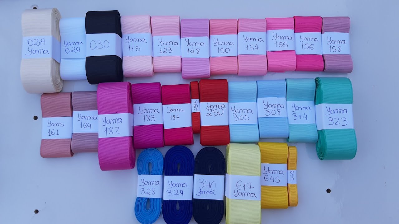 Fitas Yama e Fitas Sanding equivalência de cores