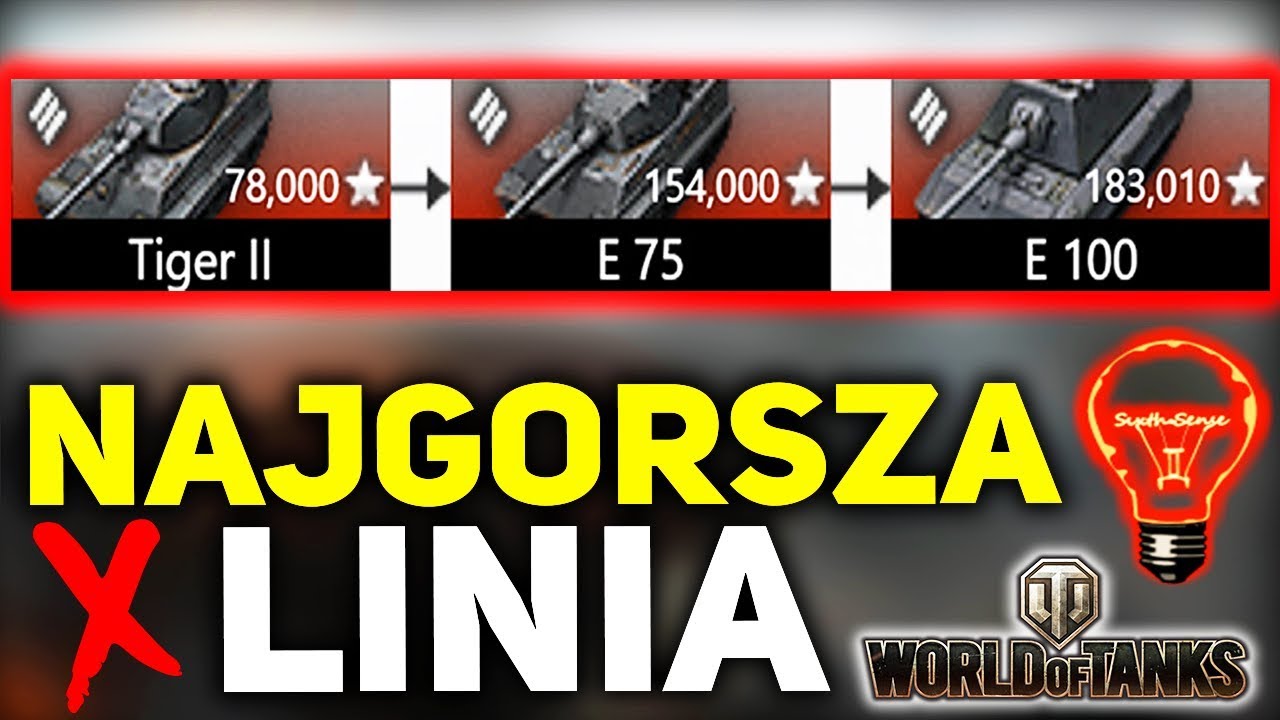 NAJGORSZA LINIA W WORLD OF TANKS?