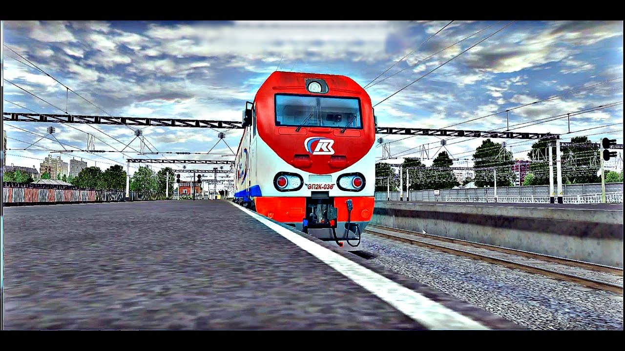 [RTrainSim] Запуск и управление электровозом ЭП2К-036