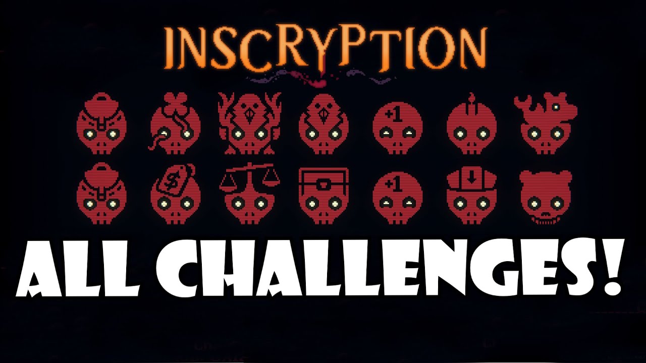 ALL Challenges! | Inscryption Kaycee's mod