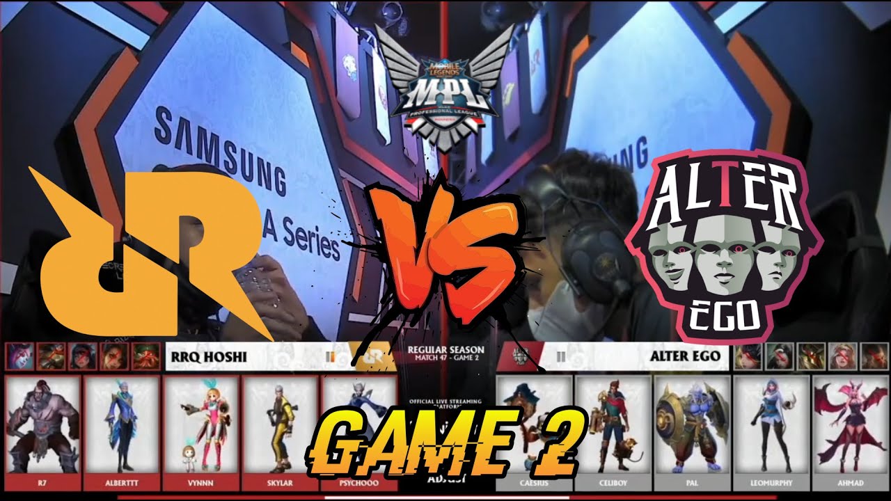 GILA LING RRQ ALBERT SAVAGE !!!!!  [MPL] SEASON 7 -RRQ HOSHI VS ALTEREGO - GAME 2