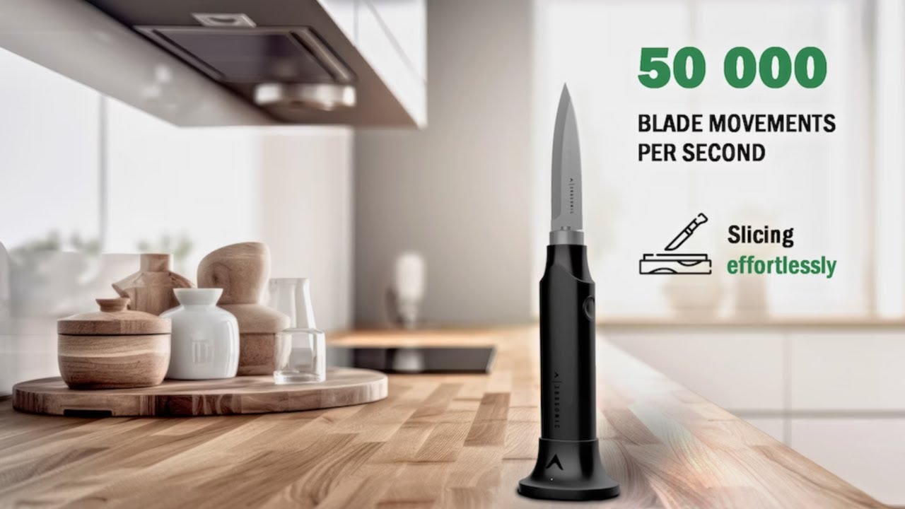 Ultrasonic kitchen knife Review