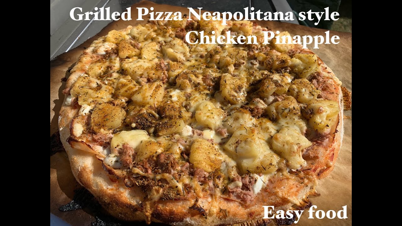 Neapolitanische Pizza vom Gasgrill