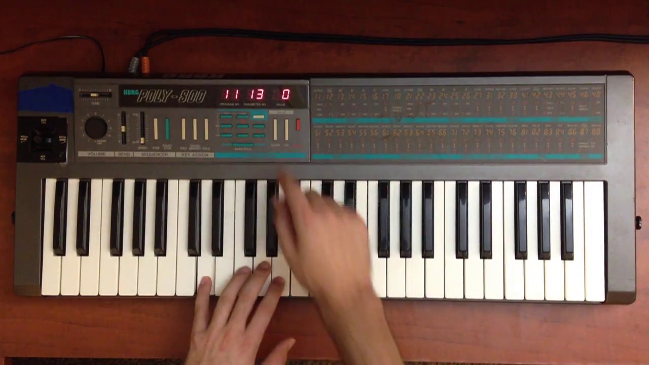 Korg - Poly-800 - Midiverse - TV - MVM #89