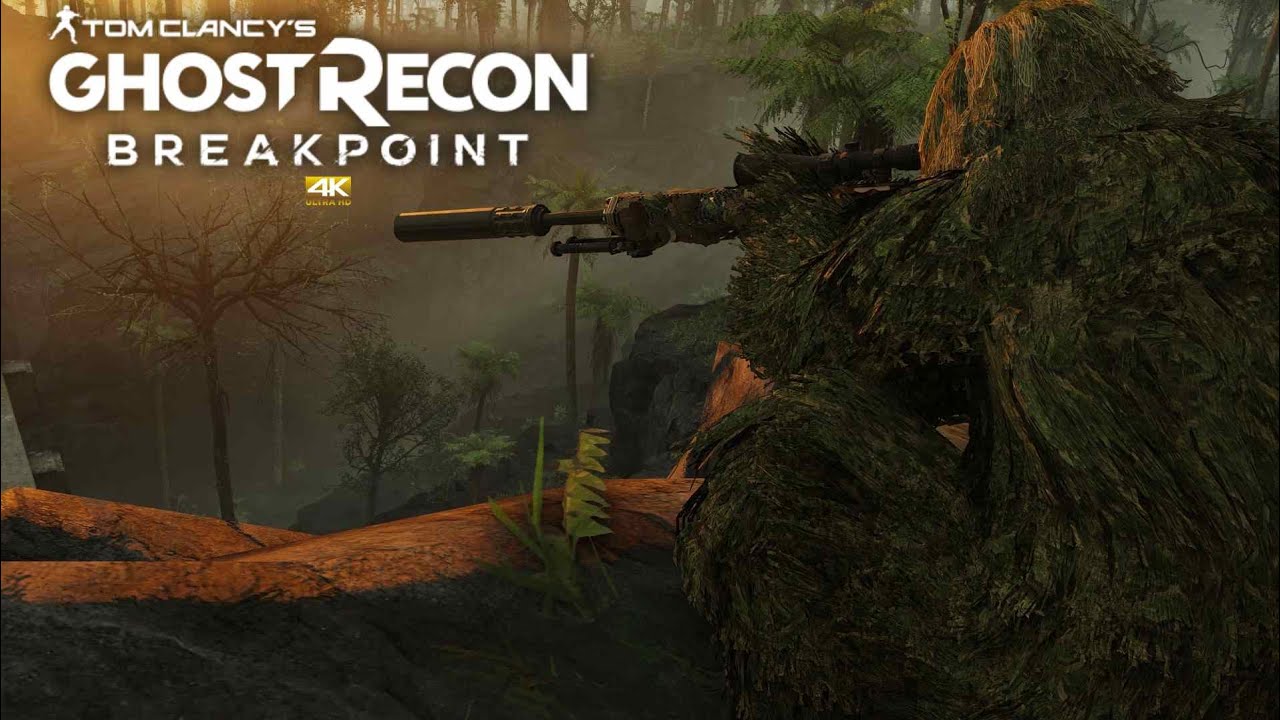 Ghost Recon Breakpoint - Ghillie Suit - HTI Survival - 4K