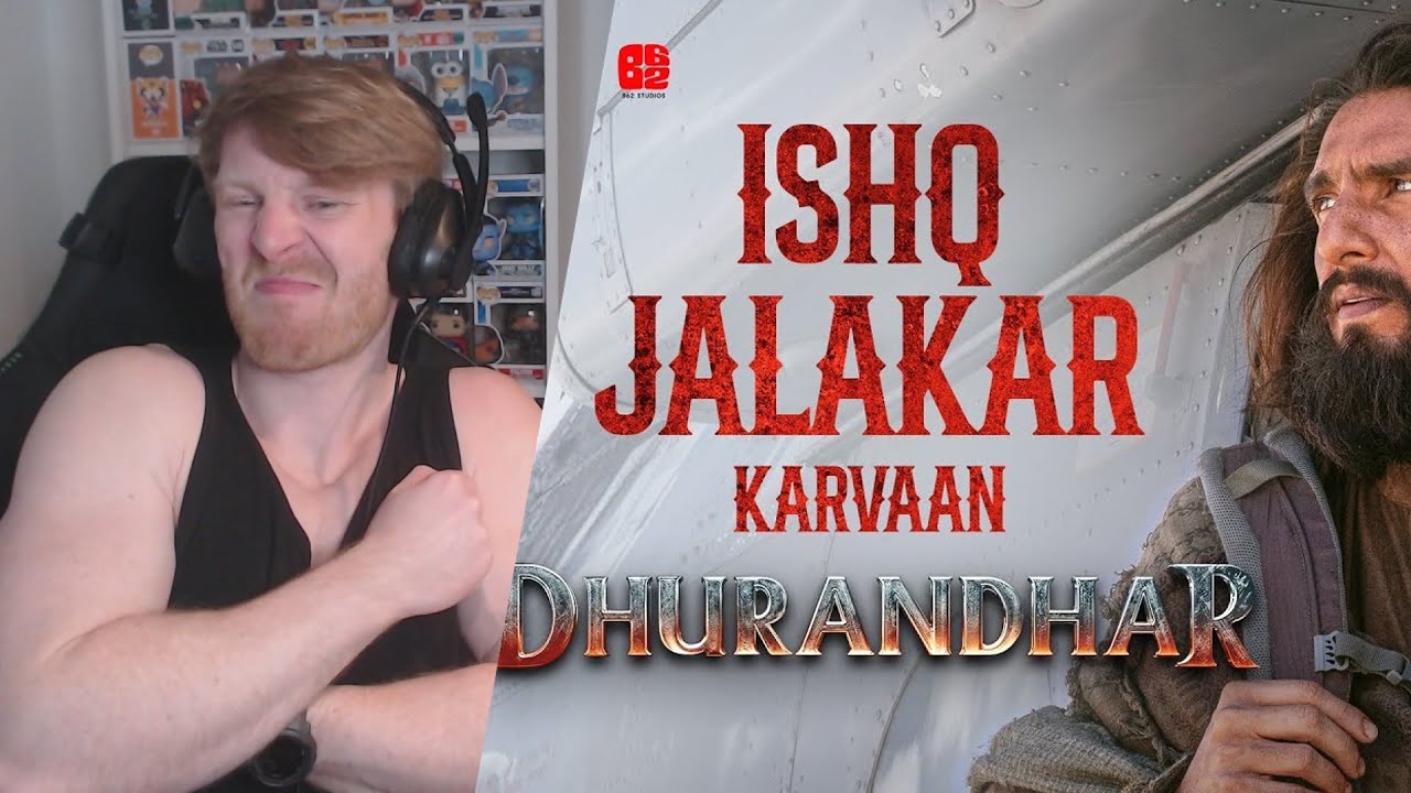 Ишк Джалакар - Карваан | Дхурандхар | Ранвир Сингх, Шашват Сачдев • Реакция иностранца
