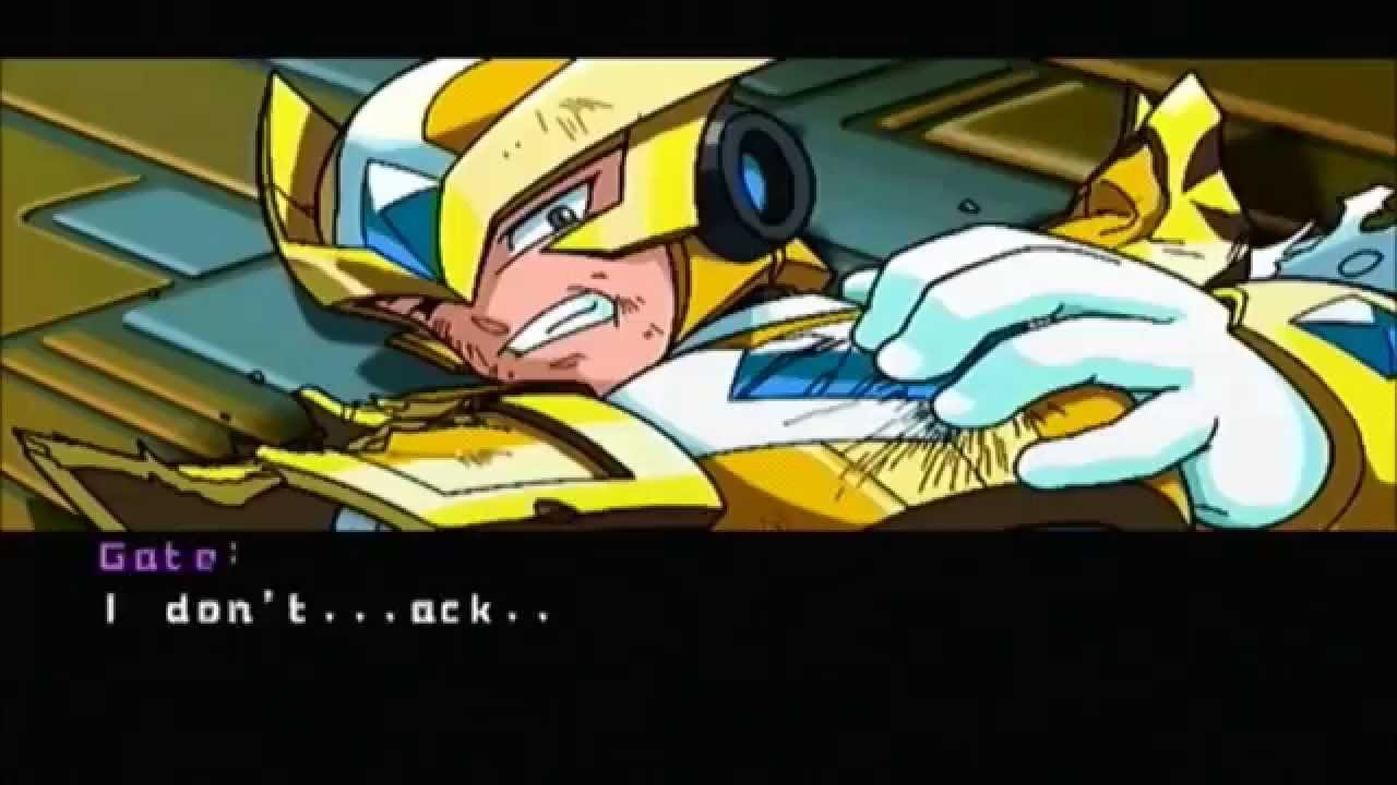 Mega Man X6  Shadow Armor X vs Gate
