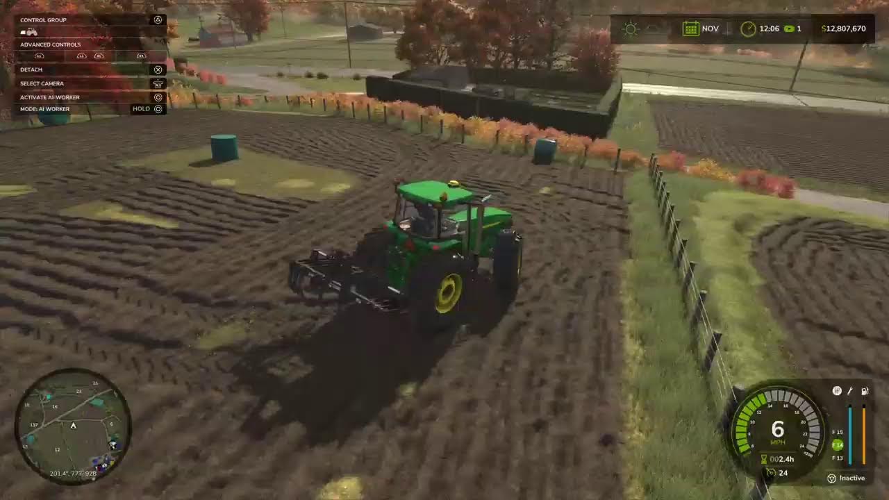 Farming 25 Time