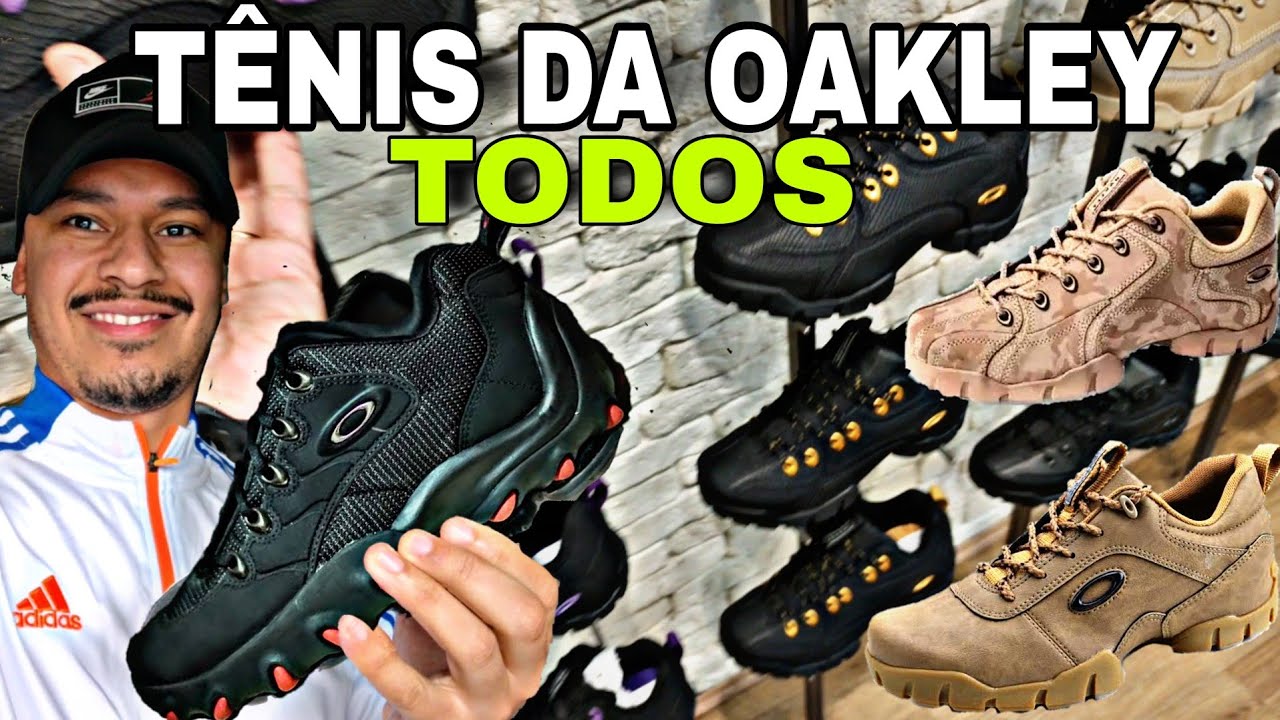 OS TÊNIS DA OAKLEY