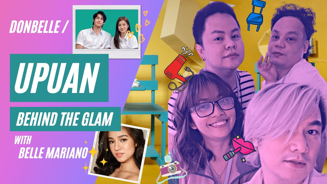 Upuan Music Video 🪑 (Behind The Glam) with DonBelle 's Glam Team Jake Galvez & Julia Fresh