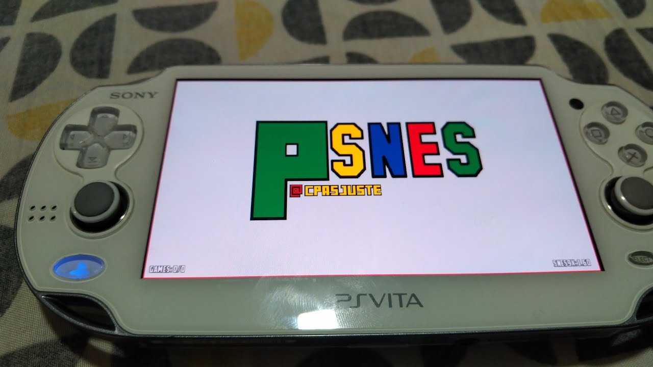 Psnes 4.3 Para PS Vita configurado