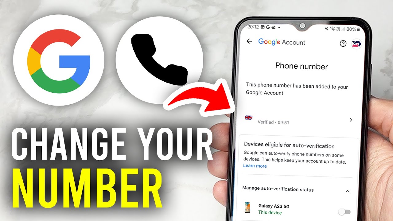 How To Change Phone Number On Google Account - Full Guide
