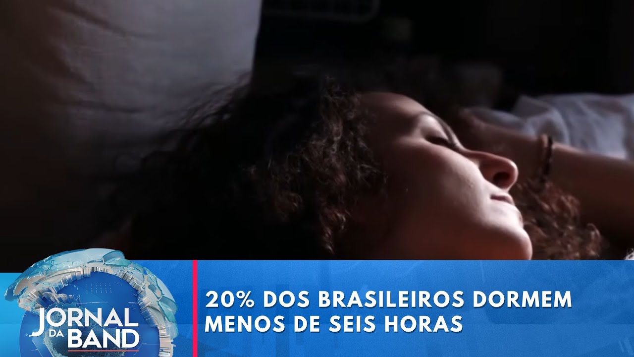 20% dos brasileiros dormem menos de 6 horas | Jornal da Band