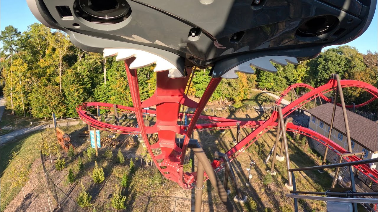 Big Bad Wolf: The Wolf&rsquo;s Revenge - Front Row 4K POV | Busch Gardens Williamsburg