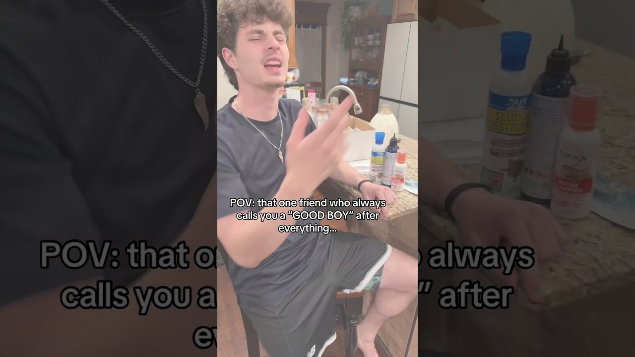 POV the friend who&rsquo;s always says &ldquo;Good Boy&rdquo; 🤣 #relatable #friends #viral #shorts #fyp