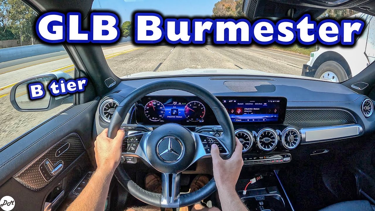 Mercedes-Benz GLB 2024 года – обзор звуковой системы Burmester Surround с 12 динамиками
