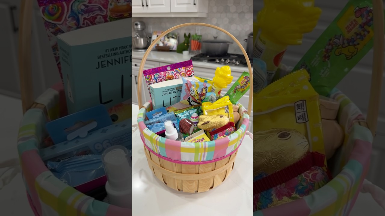 TWEEN EASTER BASKET!🐣💕 #shorts