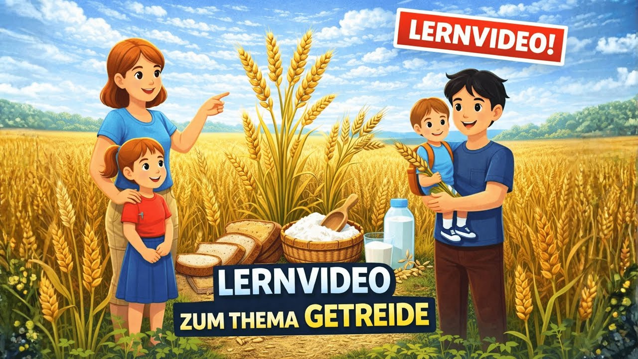 Lernvideo: Getreide 🌾- HSU Grundschule