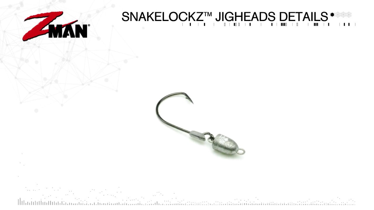 2017 Project Z Breaking Down the Bait - SnakeLockZ jigheads
