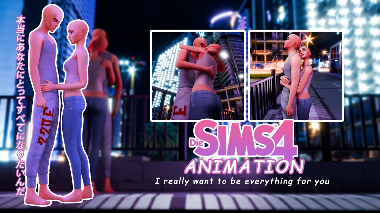 I really want to be everything for you - Animation - Sims 4 (FREE)