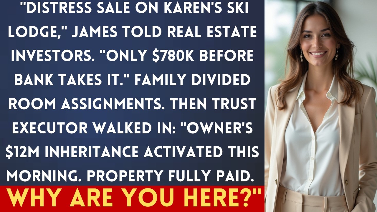 Brother Listed My 'Foreclosed' Mountain Resort For Emergency Auction — Then My Trust Fund Meeting W