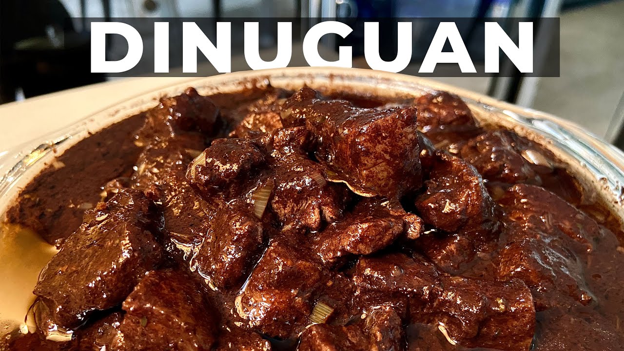 Dinuguan Recipe (Filipino Pork Blood Stew)