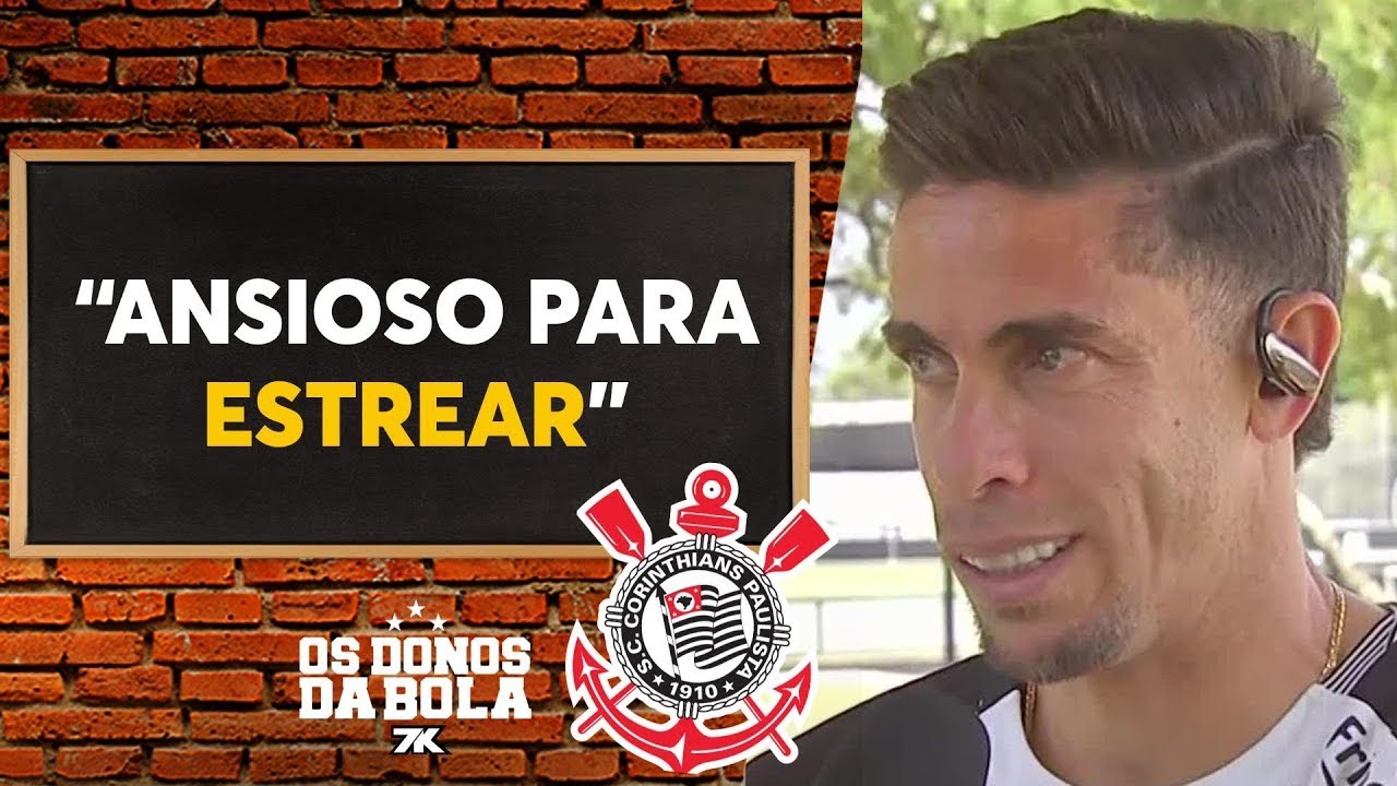 Gabriel Paulista revela ansiedade para estrear no Corinthians