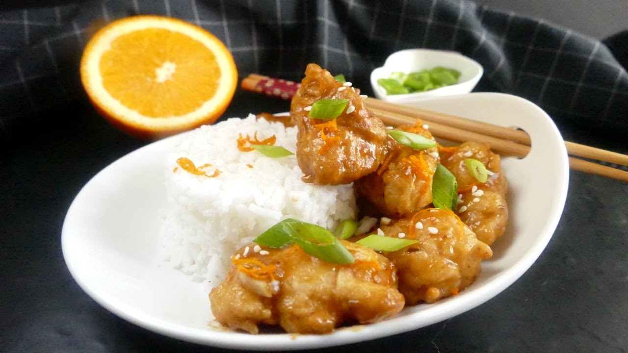 Курица по-китайски в апельсиновом соусе! Как из скучной куриной грудки приготовить вкуснятину!