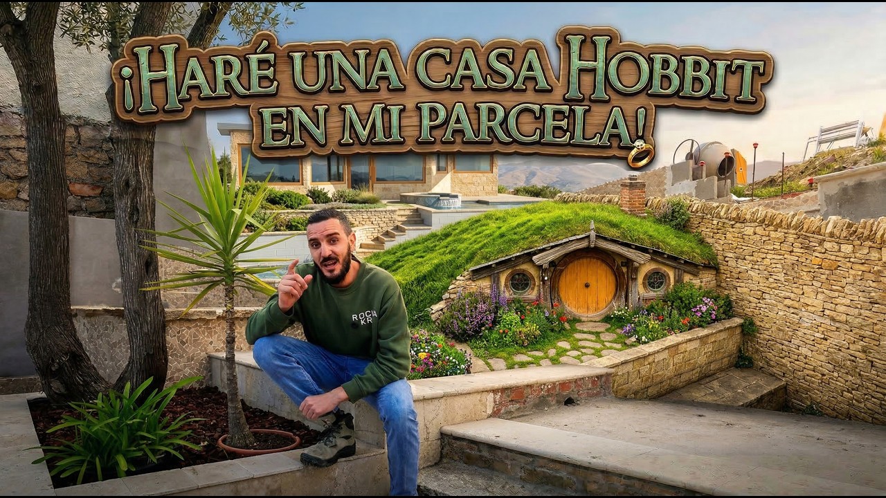 Haré una CASA HOBBIT en mi parcela | Inicio Temporada 4