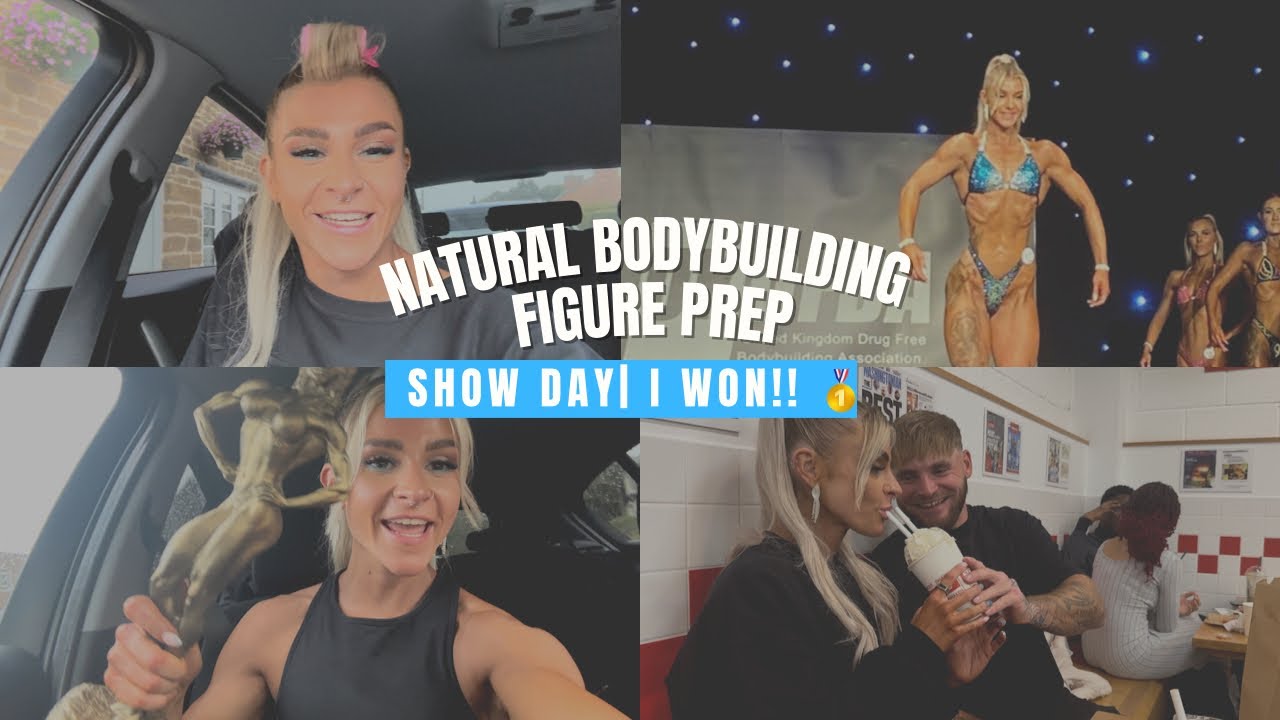 NATURAL BODYBUILDING FIGURE PREP | SHOW DAY | I WON!🥇