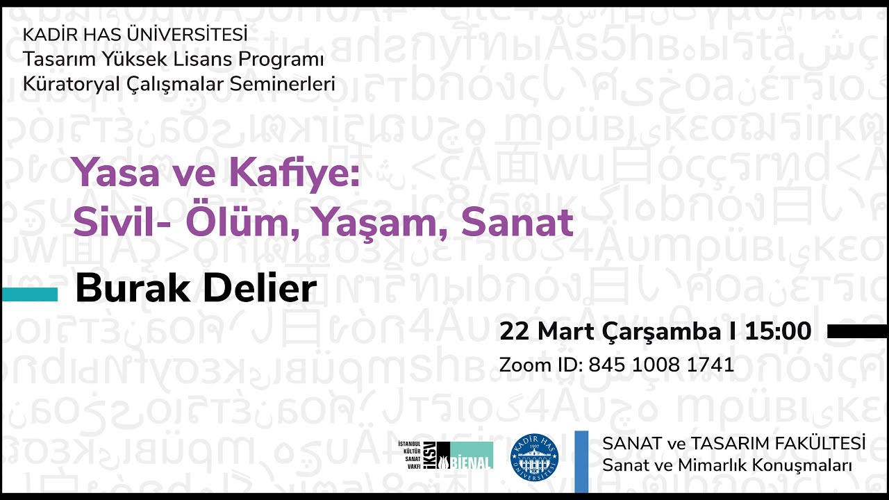 Burak Delier - Yasa ve Kafiye: Sivil- Ölüm, Yaşam, Sanat