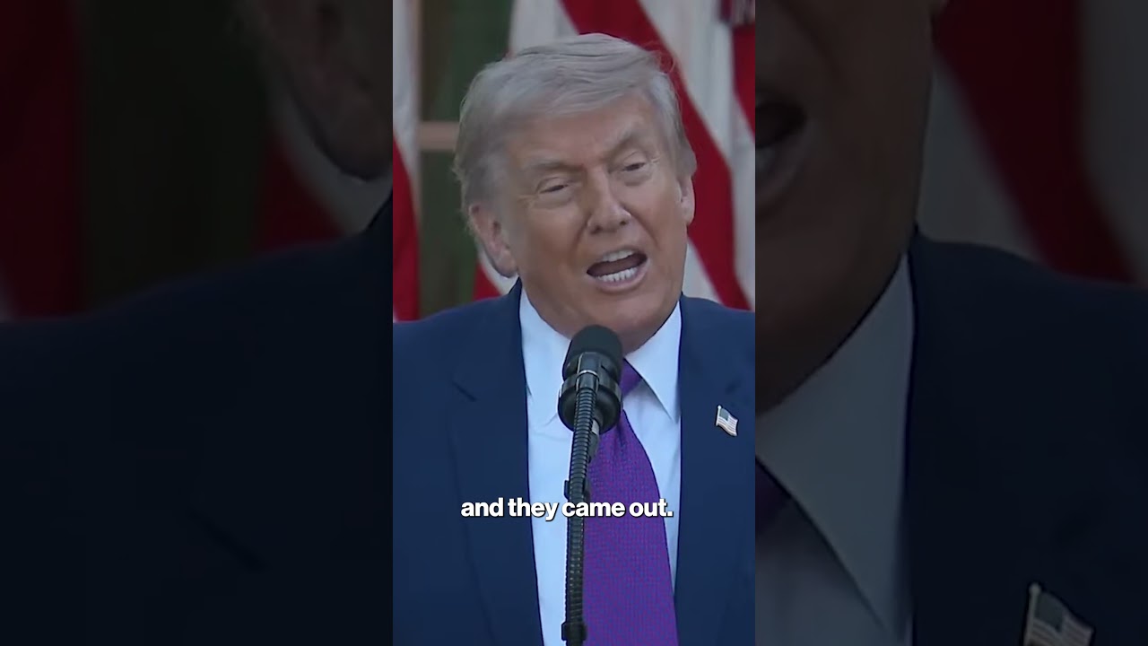Trump Recounts Secret Service Lifting Up JD Vance 'Like a Little Boy' During WHCD Attack #shorts