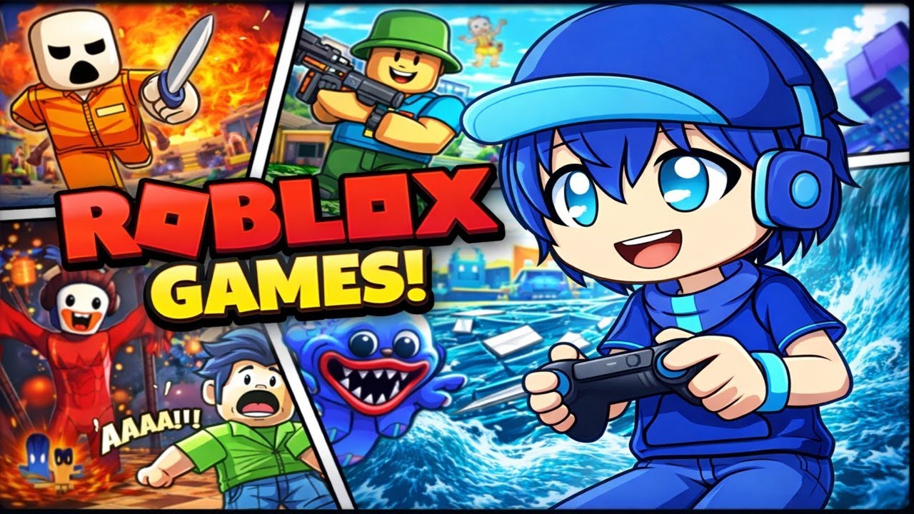 🔥 JUGANDO DIFERENTES JUEGOS DE ROBLOX | ¡De todo un poco!