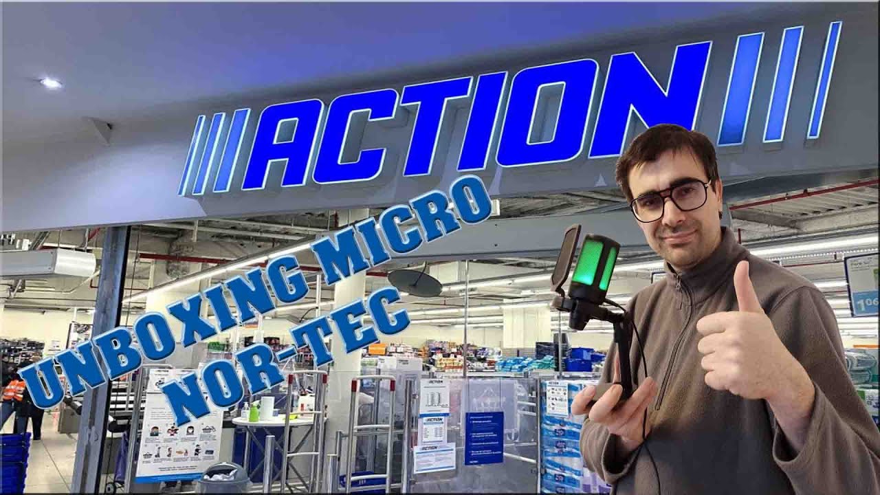 UNBOXING DU MICRO DE CHEZ ACTION: NOR-TEC VERSION RGB